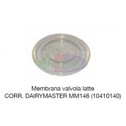 Membrana valvola latte CORR. DAIRYMASTER MM146 (10410140)